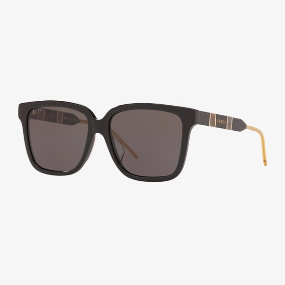 Gold, Black and Grey Gucci Sunnies - Picture 1 of 4